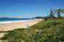 &Aacute;rea totalmente preservada da praia do estaleirinho em SC.