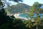 Vista da Praia de 4 Ilhas em Bombinhas.