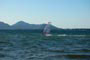 Lagoa da concei&ccedil;&atilde;o, homem praticando o wind surf