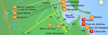 Mapa de Itajaí