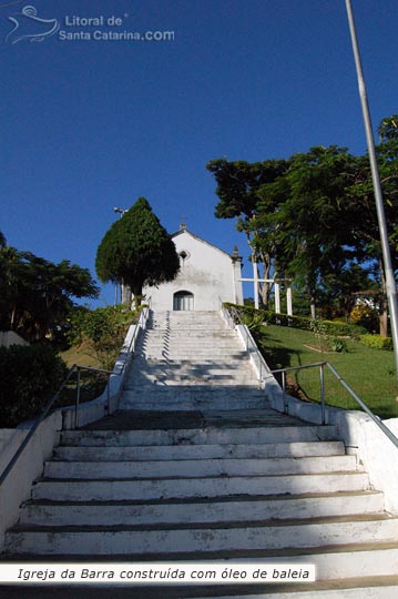 Capela Santo Amaro no Bairro da Barra em Balneário Camboriú.