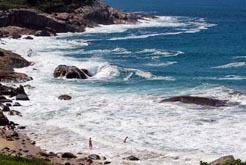 Praia do Pinho em Balneário Camboriú