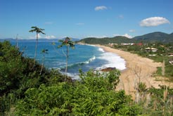 Praia do Estaleirinho em Balneário Camboriú