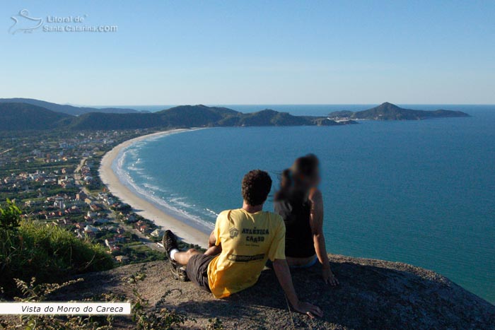 Vista panorâmica do Morro do Careca