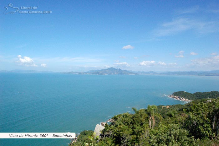 Vista da praia da tainha maravilhosa