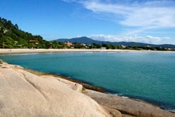 Praia de Canto Grande em Bombinhas