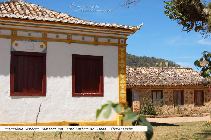 Patrimônio histórico tombado em Sto. Antônio de Lisboa - Florianópolis 