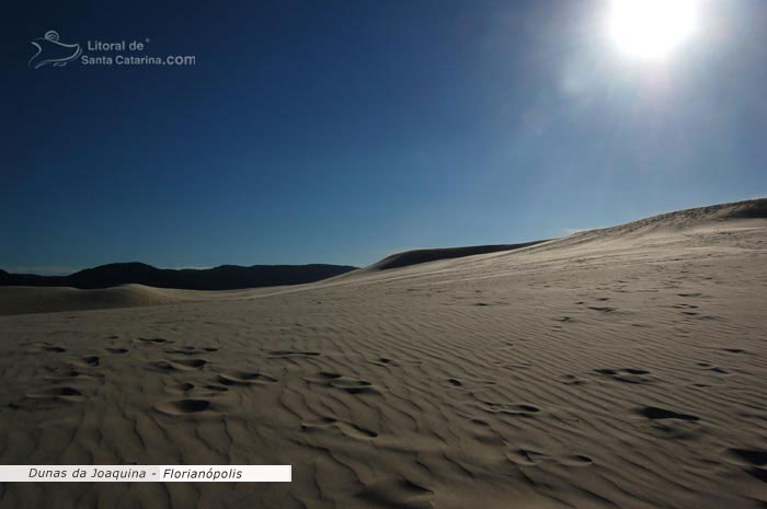 Imagem linda das dunas da joaquina