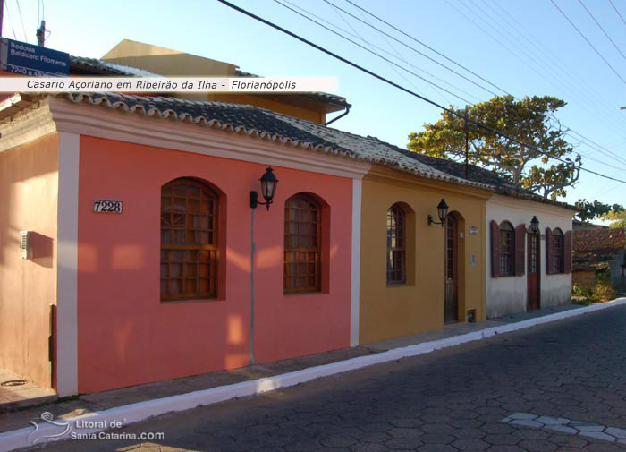 Casarios açorianos de florianópolis