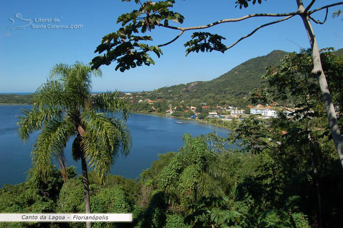 Vista canto da lagoa