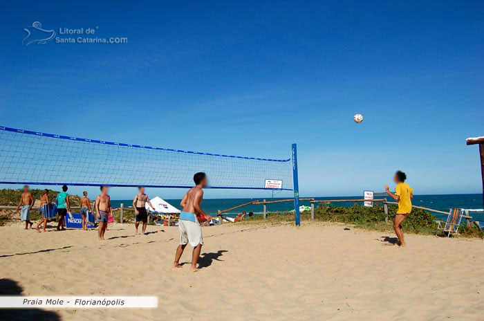 Volei na praia mole, floripa, santa catarina