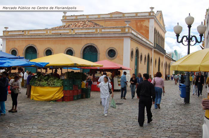 parte externa do mercado público de floripa