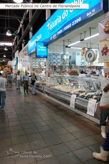 peixarias do mercado público de florianópolis