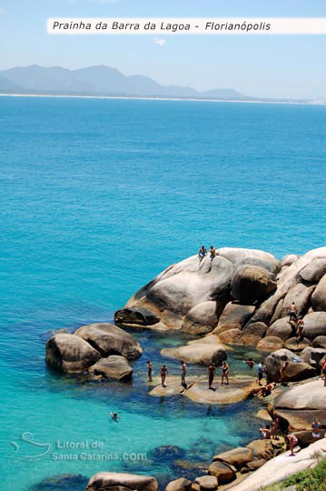 Prainha da barra da lagoa piscina natural