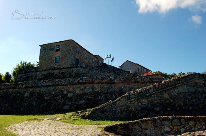 Fortaleza de são josé da ponta grossa vista de fora