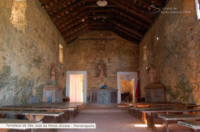 Fortaleza de são josé da ponta grossa igreja