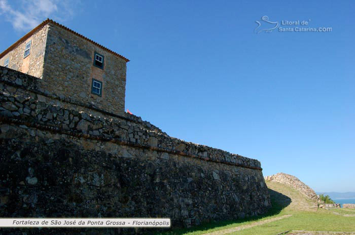 Fortaleza de são josé da ponta grossa vista total