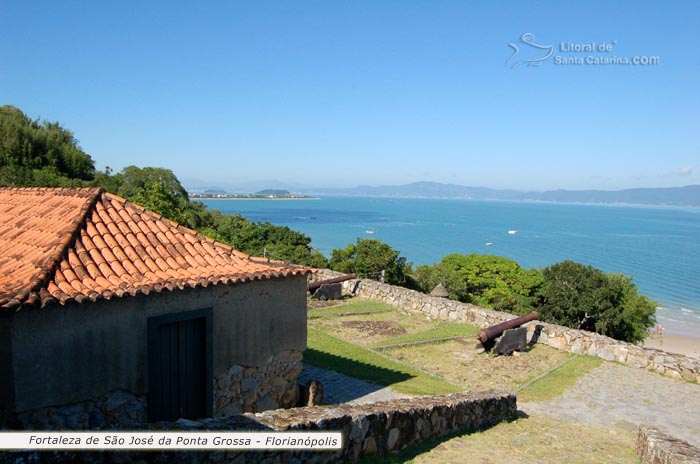 Panorâmica da Fortaleza de são josé da ponta grossa 