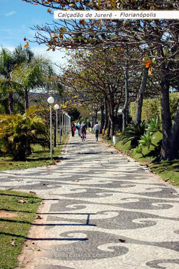 Calçadão de jurere intenacional - floripa