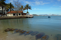 Praia de Sambaqui de Floripa