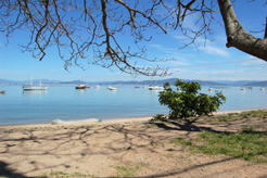 Praia de Santo Antônio de Lisboa de Floripa sc brasil