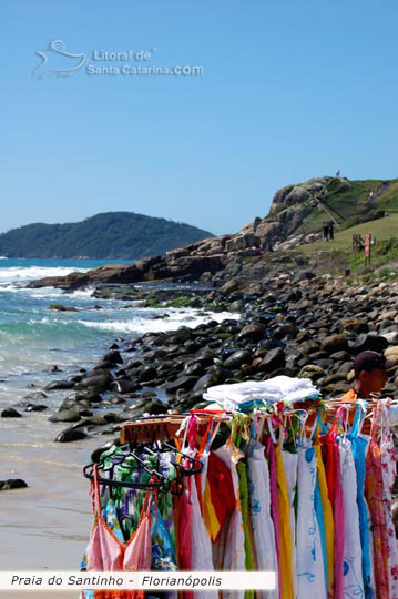 praia do santinho floripa