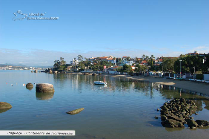 Itaguaçú vista da praia