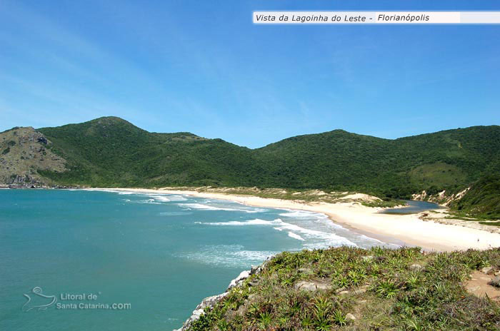 Vista da lagoinha do leste