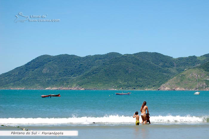 Praia do pantano do sul sc