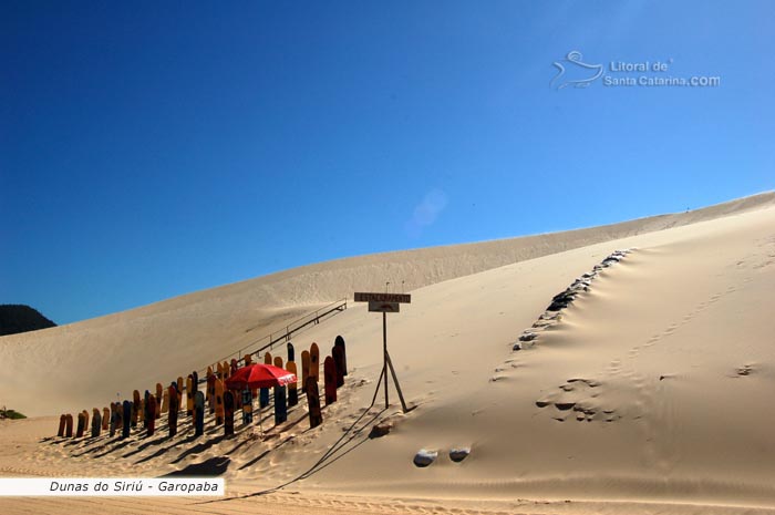 Dunas Siriú, Garopaba, santa catarina, brasil