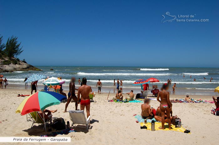 Galera bronzeada na praia da ferrrugem garopaba sc