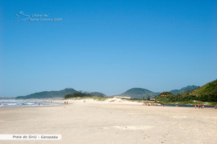 Praia do siriu, linda praia do brasil