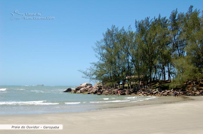 Praia do ouvidor, pessoas na praia