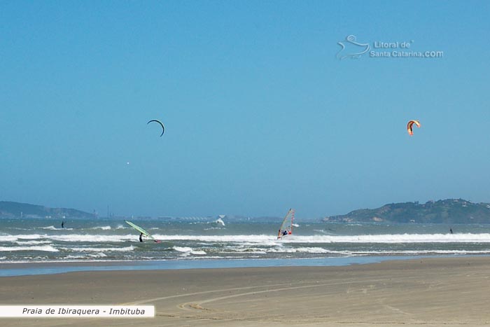 surf de kite em ibiraquera