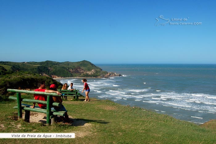 Orla da praia da água