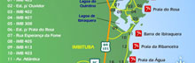 Mapa de Imbituba