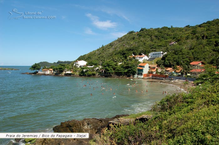 praia do jeremias bico do papagaio sc