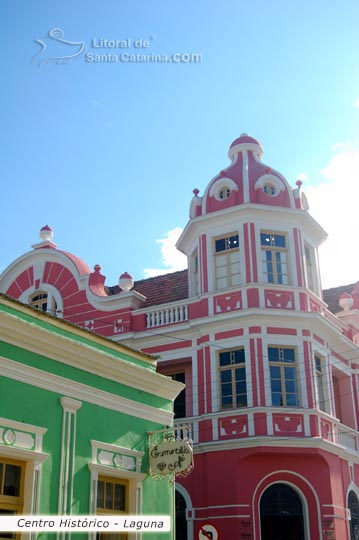 construções historicas laguna santa catarina