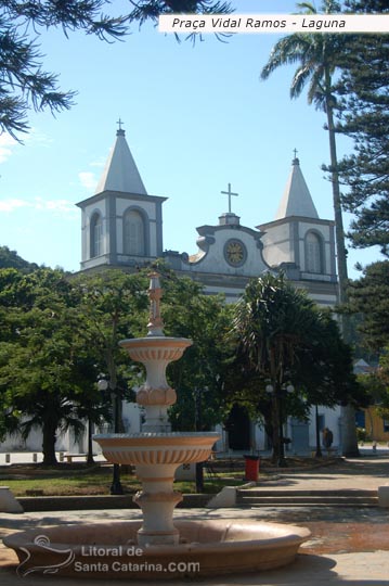 praça vidal ramos laguna