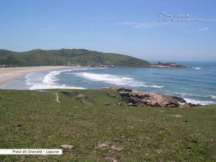 praia do gravatá em laguna