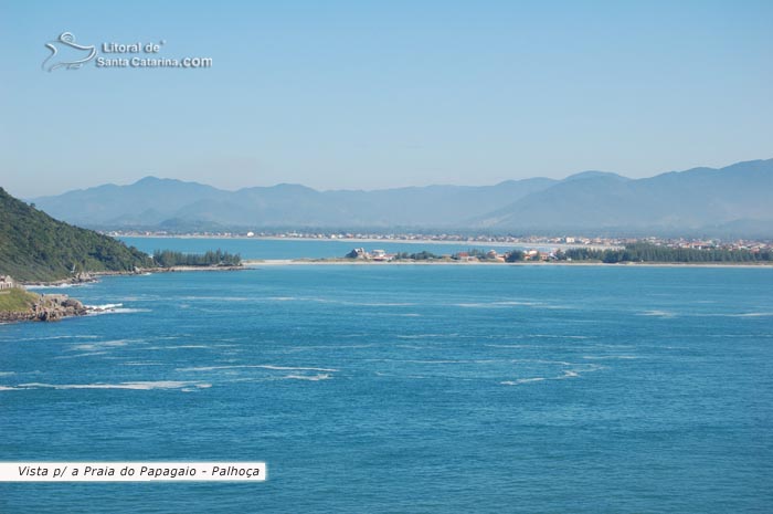 praia do papagaio, vista