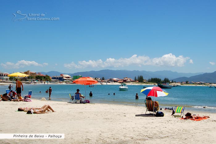 pinheira, praia, areias brancas e praia linda