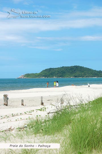 praia do sonho, areia branca, mar calmo ótimo para família e águas limpidas