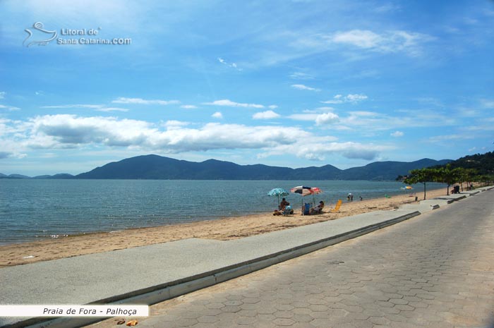 orla praia de fora sc, palhoca