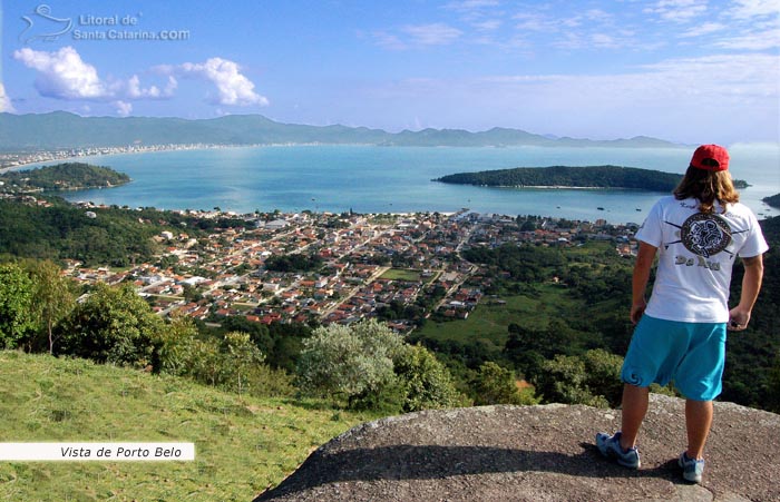 vista total da cidade de porto belo