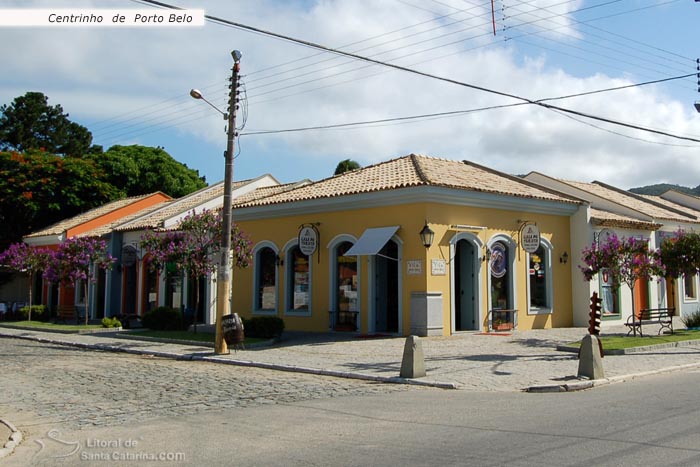 centro de porto belo, construções açorianas