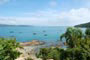 Vista panorâmica linda da Praia da Lagoinha