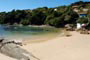 Vista do Canto direito da Praia da Lagoinha em Bombinhas.