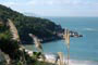 Vista da Praia da Tainha em Bombinhas.