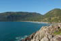 vista do morro para a praia do matadeiro em florianópolis santa catarina brasil